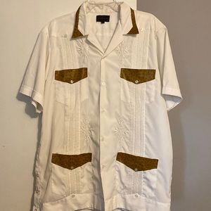 Big Brother Men’s Guayabera Short Sleeve Shirt